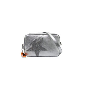 GOLDEN GOOSE DONNA BORSE STAR BAG ARGENTO SWAROVSKY un immagine n. 1/3