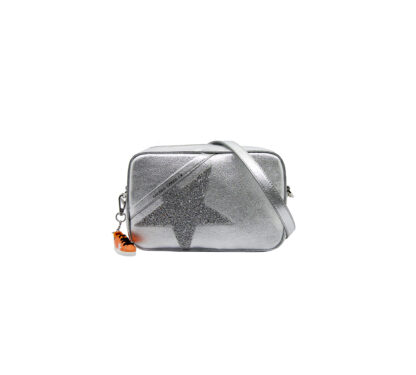 GOLDEN GOOSE DONNA BORSE STAR BAG ARGENTO SWAROVSKY un immagine n. 1/3