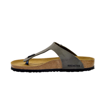 BIRKENSTOCK UNISEX SANDALO ANATOMICO INFRADITO GIZEH GRIGIO 42, 44-2, 45-2, 40, 41-2, 43-2 immagine n. 3/4