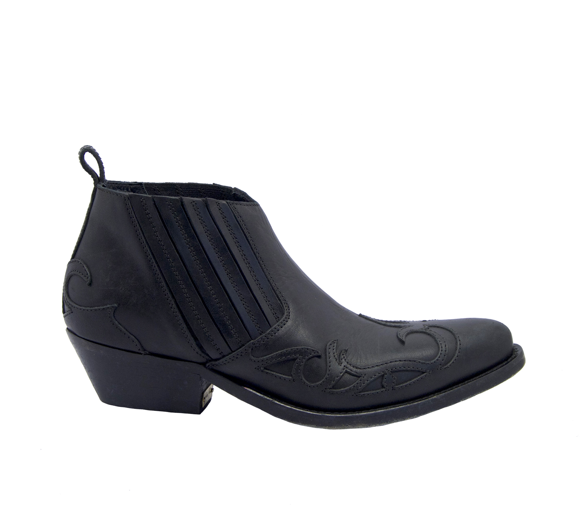 Golden goose Stivaletto texano nero Mary Claud