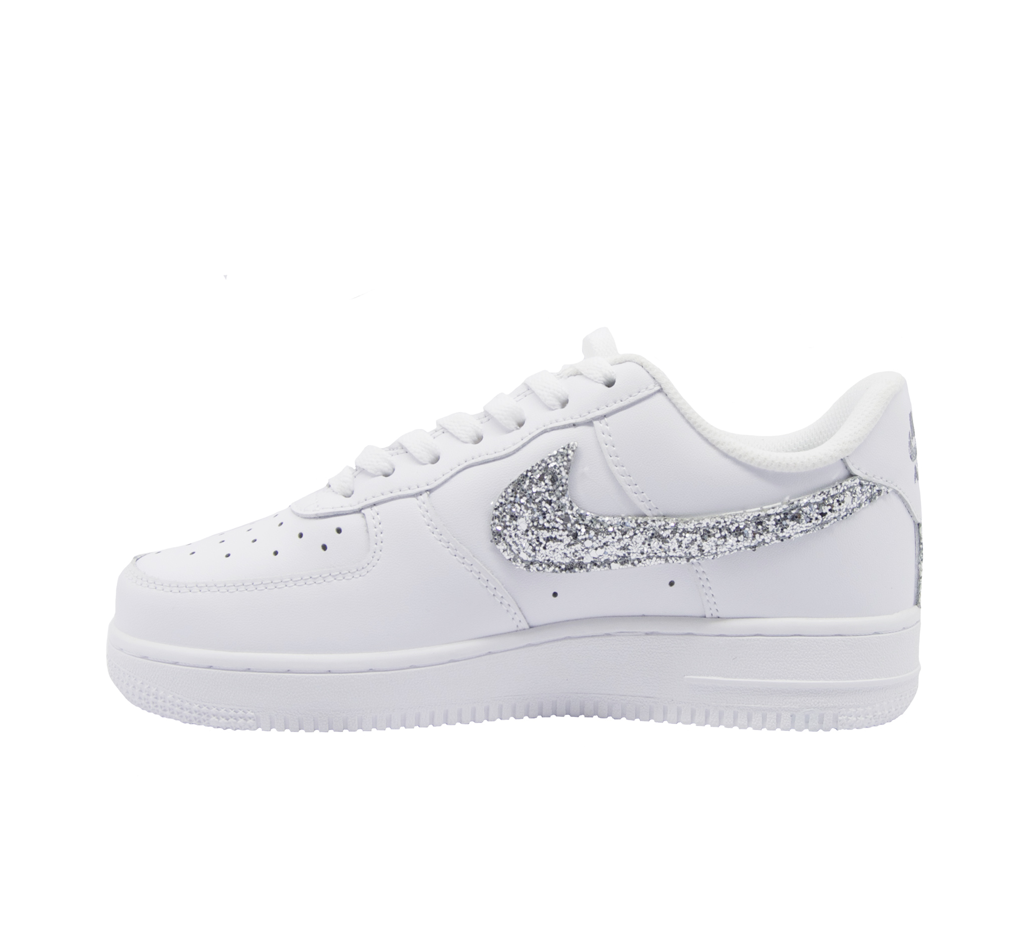 nike argento brillantini