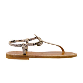 k.jacques DONNA SANDALO BASSO SANDALO INFRADITO ANIMALIER ROCCIA 36, 40, 37-2, 38-2, 39-2, 41-2 immagine n. 1/4