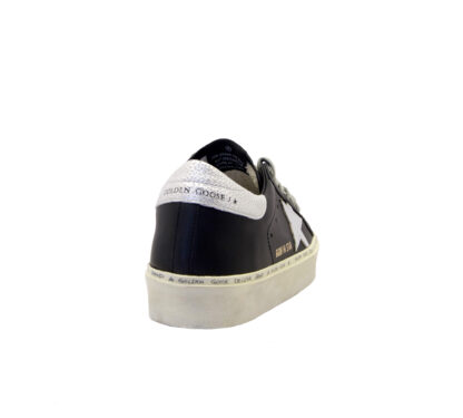 GOLDEN GOOSE DONNA Donna SNEAKERS HI STAR BLACK SILVER 36, 37-2, 38-2, 39-2, 40, 41-2 immagine n. 4/4