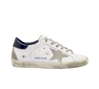 GOLDEN GOOSE DONNA Donna SNEAKERS SUPERSTAR BIANCO BLU 36, 39-2, 41-2, 35, 37-2, 38-2, 40 immagine n. 1/4