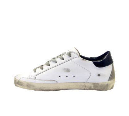 GOLDEN GOOSE DONNA Sneakers SNEAKERS SUPERSTAR BIANCO BLU 36, 39-2, 41-2, 35, 37-2, 38-2, 40 immagine n. 3/4