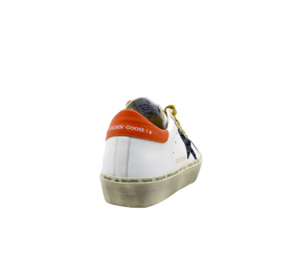 GOLDEN GOOSE DONNA Sneakers SNEAKERS HI STAR BIANCO ARANCIO 35, 36, 37-2, 38-2, 39-2, 40, 41-2 immagine n. 4/4