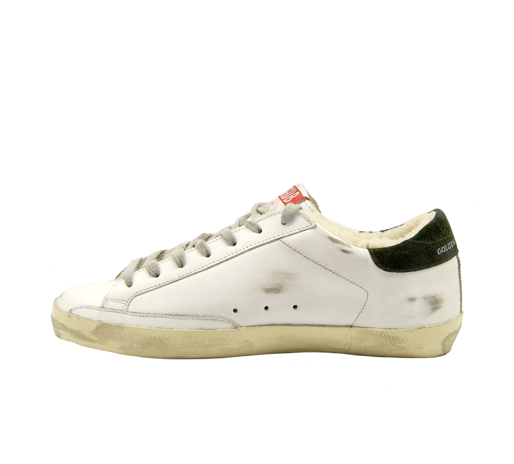 Golden goose - Sneakers superstar bianco montone - Mary Claud