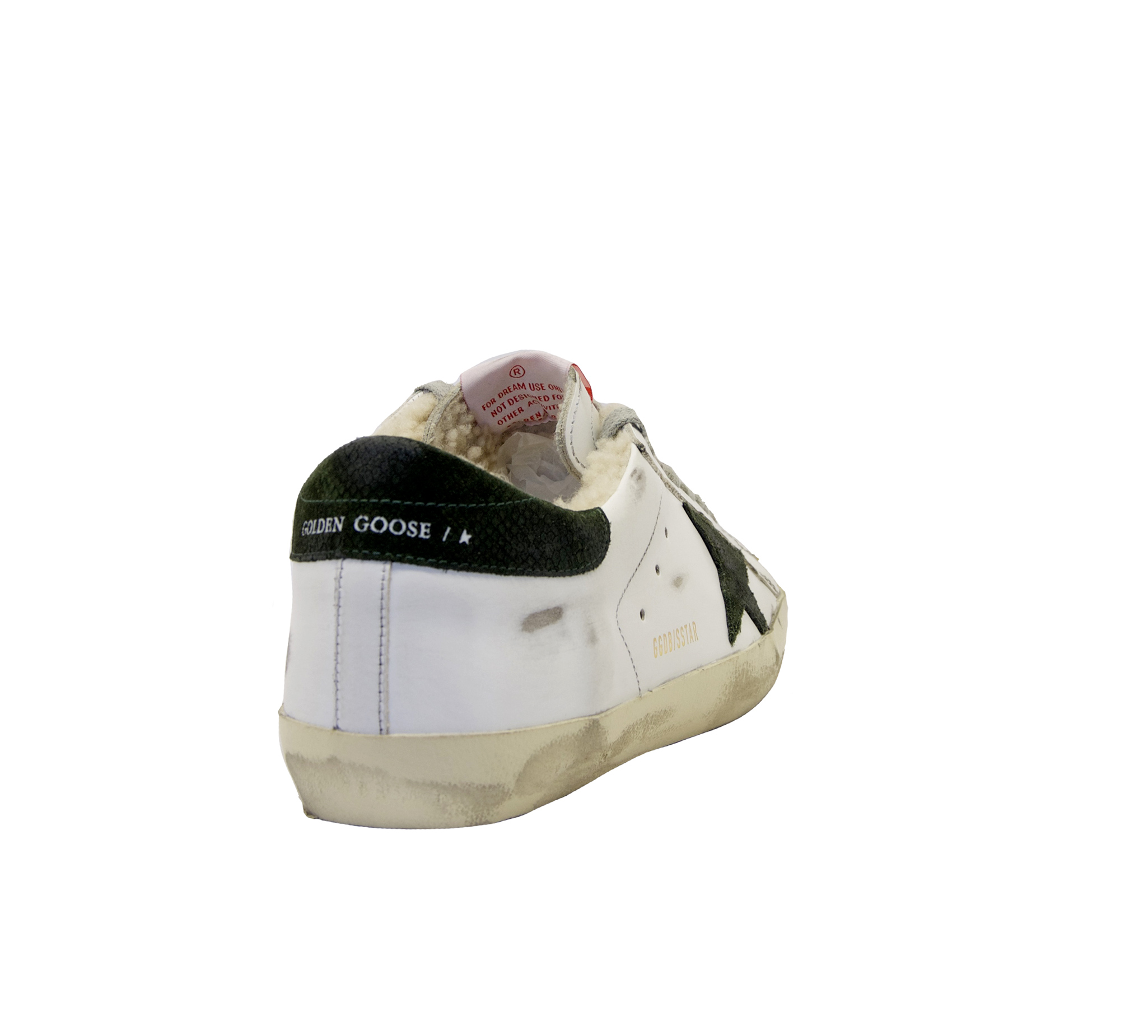 Golden goose - Sneakers superstar bianco montone - Mary Claud