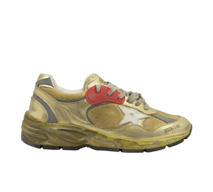 GOLDEN GOOSE DONNA Sneakers SNEAKERS RUNNING DAD STAR GOLD 40, 41-2, 42, 44-2, 45-2, 43-2 immagine n. 1/4