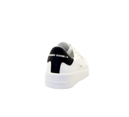 GOLDEN GOOSE UOMO CALZATURE SNEAKERS PURE STAR WHITE BLACK 40, 41-2, 42, 43-2, 44-2, 45-2, 46-2 immagine n. 4/4