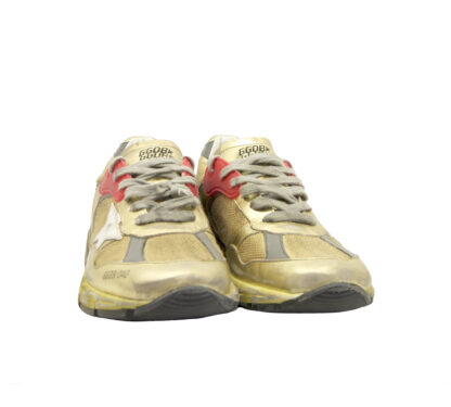 GOLDEN GOOSE DONNA Donna SNEAKERS RUNNING DAD STAR GOLD 40, 41-2, 42, 44-2, 45-2, 43-2 immagine n. 2/4