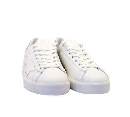 GOLDEN GOOSE DONNA Sneakers SNEAKERS PURE STAR BIANCO ARGENTO 36, 37-2, 38-2, 39-2, 40, 41-2 immagine n. 2/3