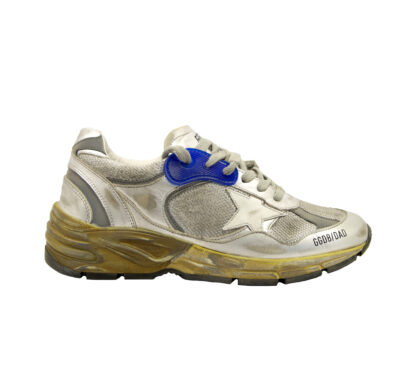 GOLDEN GOOSE DONNA Donna SNEAKERS RUNNING DAD STAR SILVER 36, 37-2, 38-2, 39-2, 40, 41-2 immagine n. 1/4