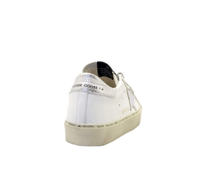 GOLDEN GOOSE DONNA Sneakers SNEAKERS HI STAR WHITE SILVER 36, 37-2, 38-2, 39-2, 40, 41-2 immagine n. 4/4