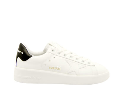 GOLDEN GOOSE DONNA Sneakers SNEAKERS PURE STAR BIANCO NERO 36, 37-2, 38-2, 39-2, 40, 41-2 immagine n. 1/4