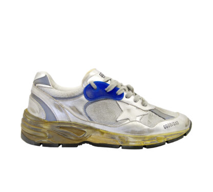 GOLDEN GOOSE DONNA Donna RUNNING DAD STAR SILVER 40, 41-2, 43-2, 44-2, 45-2, 46-2, 42 immagine n. 1/3