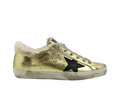 GOLDEN GOOSE DONNA Donna SNEAKERS SUPERSTAR MONTONE ORO 36, 37-2, 38-2, 39-2, 40 immagine n. 1/4