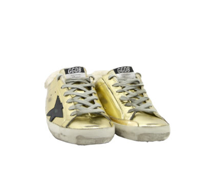 GOLDEN GOOSE DONNA Donna SNEAKERS SUPERSTAR MONTONE ORO 36, 37-2, 38-2, 39-2, 40 immagine n. 2/4