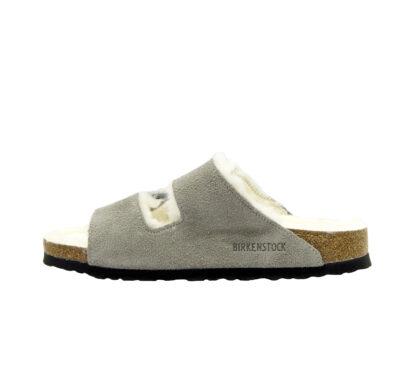 BIRKENSTOCK UNISEX Birkenstock ARIZONA MONTONE STONE 36, 37-2, 38-2, 39-2, 40, 41-2 immagine n. 3/4