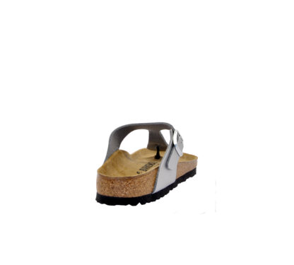 BIRKENSTOCK UNISEX SANDALO ANATOMICO INFRADITO ANATOMICO ARGENTO 36, 37-2, 38-2, 39-2, 40, 41-2, 35 immagine n. 4/4