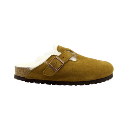 BIRKENSTOCK DONNA Donna BOSTON SHEARLING CUOIO 36, 37-2, 38-2, 39-2, 40, 41-2, 42 immagine n. 1/4