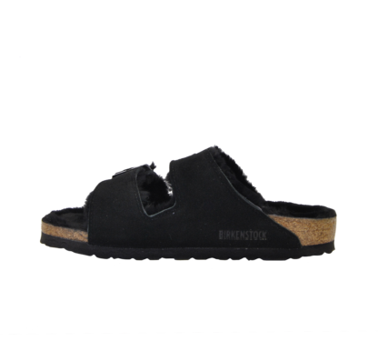 BIRKENSTOCK UNISEX Birkenstock ARIZONA MONTONE NERO 36, 37-2, 38-2, 39-2, 40, 41-2, 42, 43-2 immagine n. 3/3