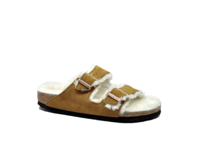 BIRKENSTOCK UNISEX SANDALO ANATOMICO ARIZONA MONTONE CUOIO 36, 37-2, 38-2, 39-2, 40, 41-2 immagine n. 1/3