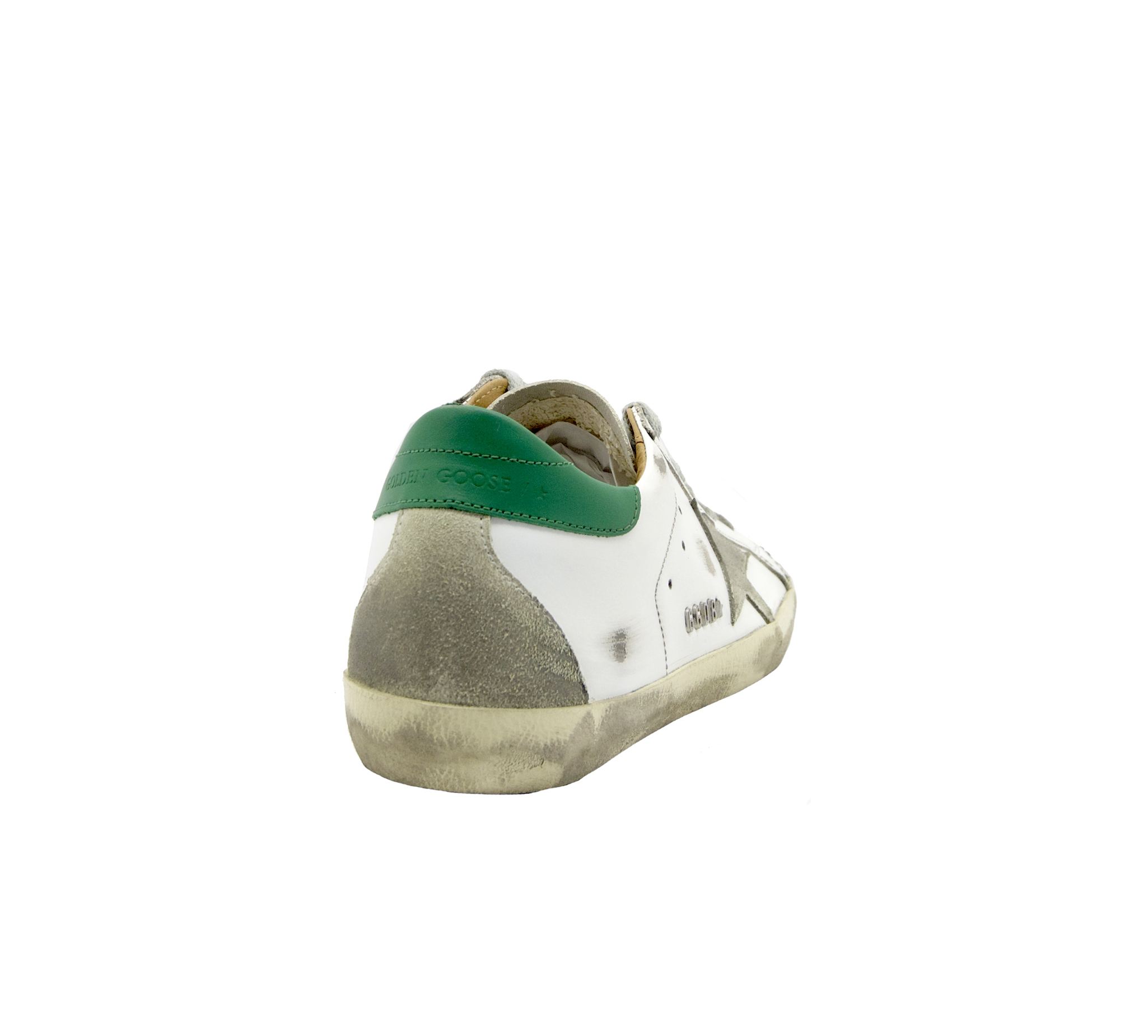 Golden goose superstar donna verde on sale
