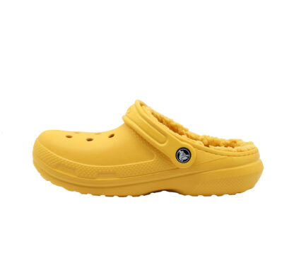 CROCS UNISEX SABOT CROCS SABOT GIALLO IMBOTTITO 4, 5, 6-2, 7, 8-2, 9-2 immagine n. 3/4