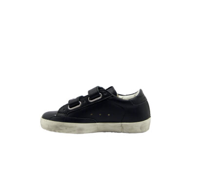 GOLDEN GOOSE UNISEX Bambino SNEAKERS OLD SCHOOL BLACK 28, 29, 30, 31, 32, 33, 34-2, 35 immagine n. 3/4