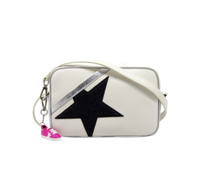 GOLDEN GOOSE DONNA Borsa STAR BAG WHITE SILVER un immagine n. 1/4