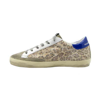 GOLDEN GOOSE DONNA Sneakers SNEAKERS SUPERSTAR PELLE BEIGE 36, 37-2, 38-2, 39-2, 40, 41-2 immagine n. 3/4