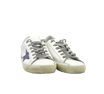 GOLDEN GOOSE DONNA Donna SNEAKERS SUPERSTAR BIANCO PAINT YOUR LOVE 36, 37-2, 38-2, 39-2, 40, 41-2 immagine n. 2/4