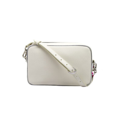 GOLDEN GOOSE DONNA Borsa STAR BAG WHITE SILVER un immagine n. 3/4