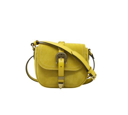 GOLDEN GOOSE DONNA Borsa RODEO BAG SMALL SUEDE SUN FLOWER un immagine n. 1/3