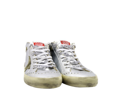 GOLDEN GOOSE UOMO CALZATURE SNEAKERS MIDSTAR SILVER 40, 41-2, 42, 43-2, 44-2, 45-2 immagine n. 2/4