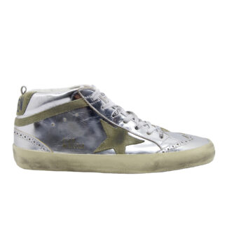 GOLDEN GOOSE UOMO CALZATURE SNEAKERS MIDSTAR SILVER 40, 41-2, 42, 43-2, 44-2, 45-2 immagine n. 1/4