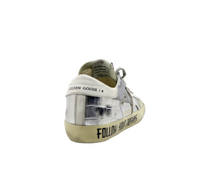 GOLDEN GOOSE DONNA Donna SNEAKERS SUPERSTAR ARGENTO 36, 38-2, 40, 41-2, 37-2 immagine n. 4/4