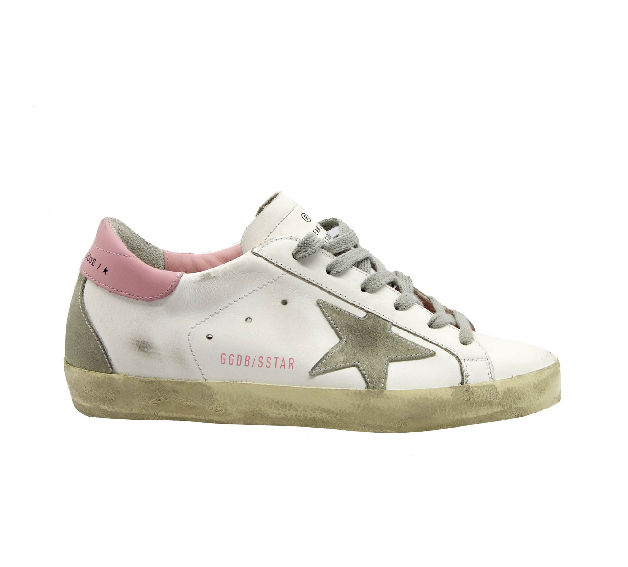 Golden Goose Sneaker Ballstar Glitter Star White/Pink Fluo |  www.hechler-nickel.com