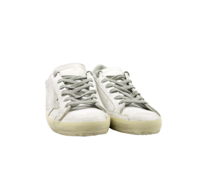 GOLDEN GOOSE DONNA Donna SNEAKERS SUPERSTAR MAKER CANVAS BIANCO 36, 37-2, 38-2, 39-2, 40, 41-2 immagine n. 2/4