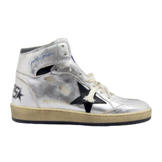 GOLDEN GOOSE DONNA Donna SNEAKERS SKY STAR SILVER 35, 36, 37-2, 38-2, 39-2, 40 immagine n. 1/4