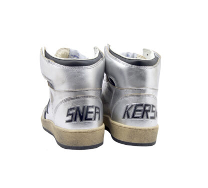 GOLDEN GOOSE DONNA Donna SNEAKERS SKY STAR SILVER 35, 36, 37-2, 38-2, 39-2, 40 immagine n. 4/4