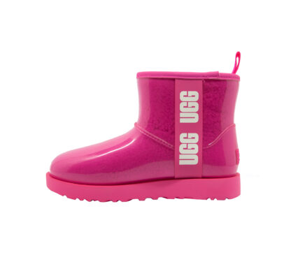 UGG DONNA Donna MINI CLEAR PVC FUXIA 36, 37-2, 38-2, 39-2, 40 immagine n. 3/4