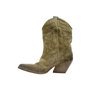 ELENA iachi DONNA Donna STIVALE TEXANO FANGO 37-2, 38-2, 38, 39-2, 40, 41-2 immagine n. 3/4