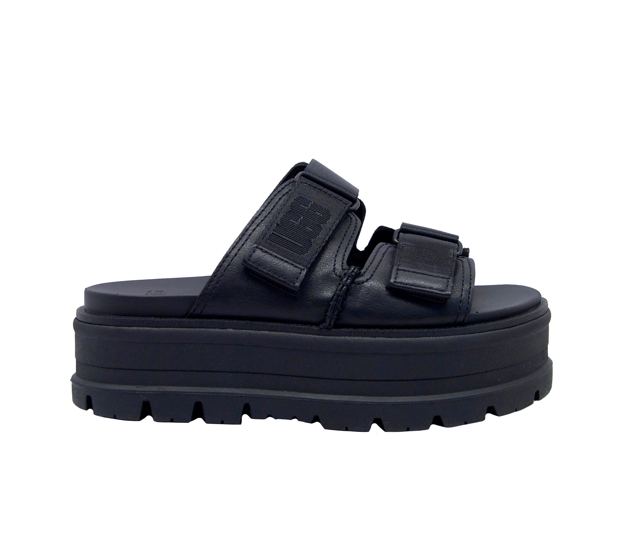 Ugg - Ciabatta 2 fasce nero - Mary Claud