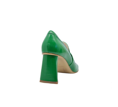 STRATEGIA DONNA Donna MOCASSINO CON TACCO VERNICE VERDE 37-2, 38-2, 38, 39-2, 40, 41-2 immagine n. 4/4