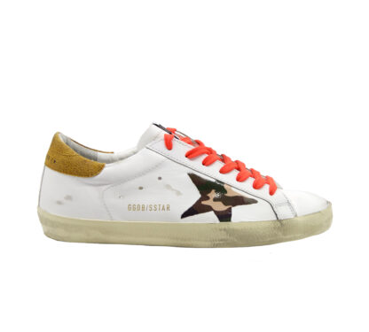 GOLDEN GOOSE UOMO CALZATURE SNEAKERS SUPERSTAR BIANCO CAMOUFLAGE 39-2, 40, 41-2, 42, 43-2, 44-2, 45-2 immagine n. 1/4