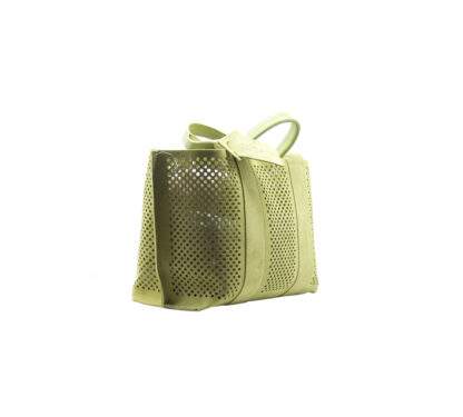 PEDRO GARCIA DONNA Borsa BORSA TRAFORATA CAMOSCIO GIALLO un immagine n. 2/3