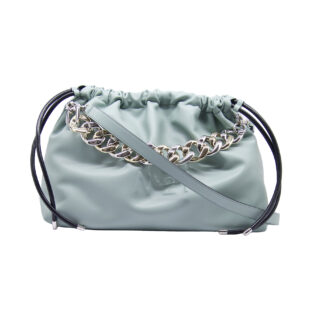 N° 21 DONNA Borsa EVA BIG AZZURRO un immagine n. 1/3