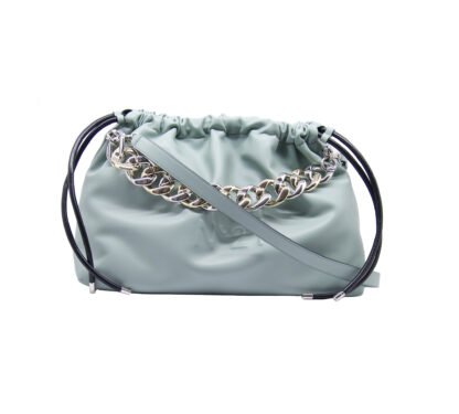 N° 21 DONNA Borsa EVA BIG AZZURRO un immagine n. 1/3